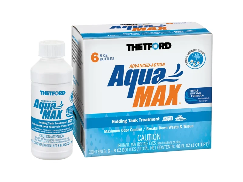 Thetford AquaMax® Holding Tank Treatment - 6-Pack - 8oz Liquid - Spring Shower Scent