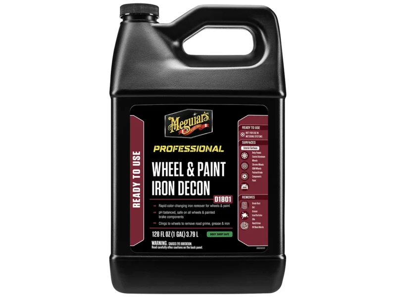 Meguiar's Wheel & Paint Iron DECON - Pro-Strength Iron Remover - 1 Gallon