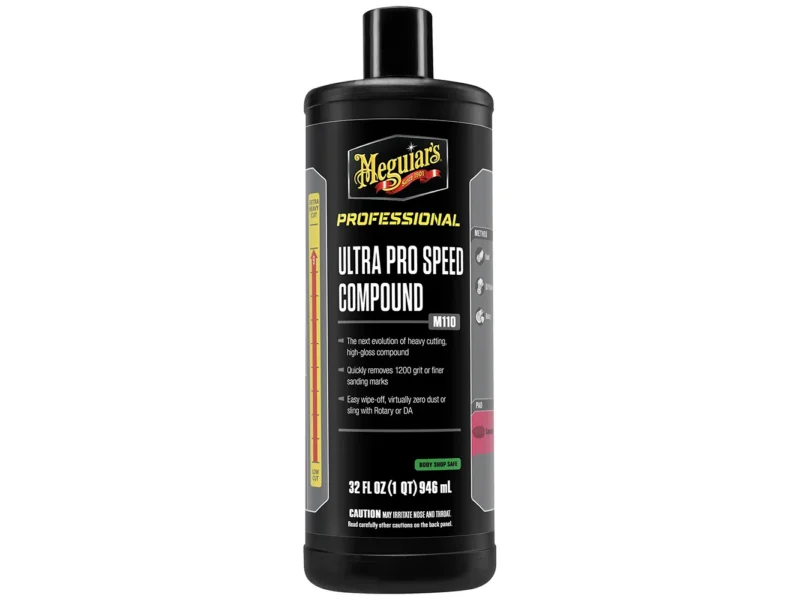 Meguiar's Mirror Glaze Ultra Pro Speed Compound - Heavy Cut, High Gloss - 32oz