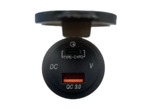 Poly-Planar Panel Mount USB Charging Ports - 12V