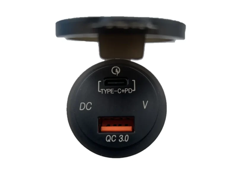 Poly-Planar Panel Mount USB Charging Ports - 12V