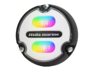 Hella Marine Apelo A1 RGB Underwater Light - 1800 Lumens - Black Housing - White Lens
