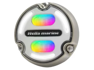 Hella Marine Apelo A2 RGB Underwater Light - 3000 Lumens - Bronze Housing - White Lens w/Edge Light
