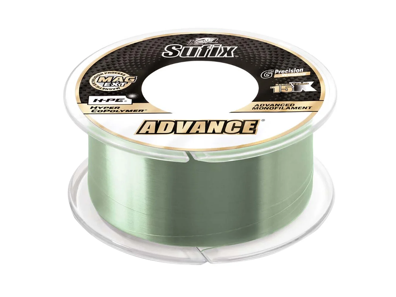 Sufix Advance® Monofilament - 17lb - Low-Vis Green - 330 yds