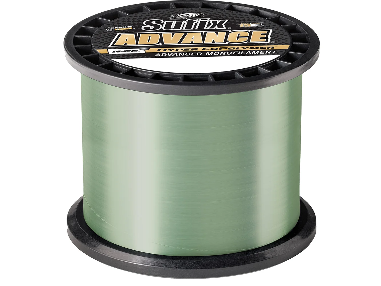 Sufix Advance® Monofilament - 10lb - Low-Vis Green - 1200 yds