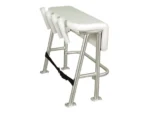 TACO Neptune III Leaning Post w/4 White Poly Rod Holders