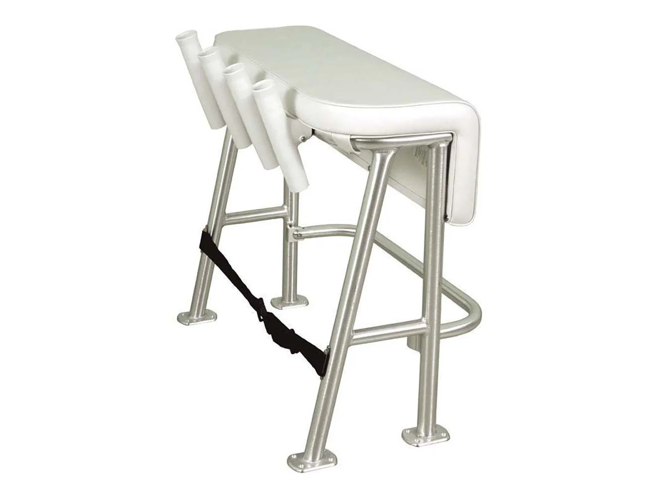 TACO Neptune III Leaning Post w/4 White Poly Rod Holders