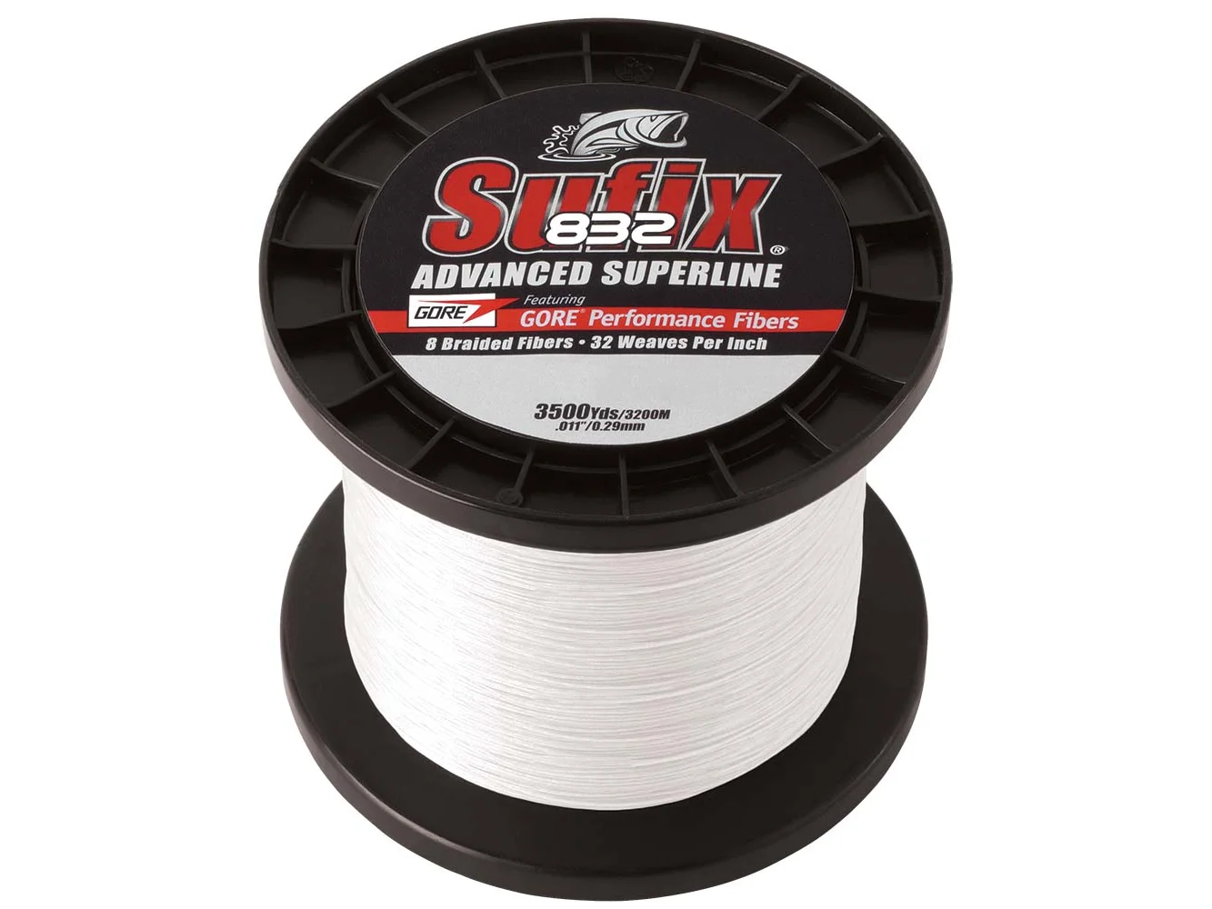Sufix 832® Advanced Superline® Braid - 30lb - Ghost - 3500 yds