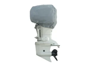 Carver Poly-Flex II 40-70 HP Universal Motor Cover - 25"L x 18"H x 15"W - Grey