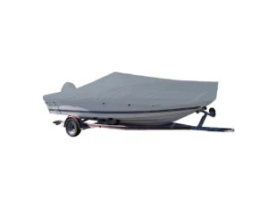 Carver Sun-DURA® Styled-to-Fit Boat Cover f/24.5' V-Hull Center Console Fishing Boat - Grey