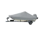 Carver Sun-DURA® Styled-to-Fit Boat Cover f/16.5' Bay Style Center Console Fishing Boats - Grey