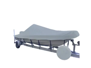 Carver Sun-DURA® Styled-to-Fit Boat Cover f/24.5' V-Hull Center Console Shallow Draft Boats - Grey