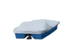 Carver Poly-Flex II Styled-to-Fit Boat Cover f/7'2" 3-Seater Paddle Boats - Grey