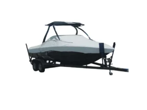 Carver Sun-DURA® Specialty Boat Cover f/20.5' Tournament Ski Boats w/Tower - Grey