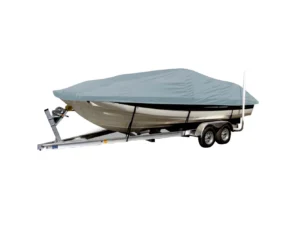 Carver Sun-DURA® Styled-to-Fit Boat Cover f/19.5' Sterndrive Deck Boats w/Low Rails - Grey