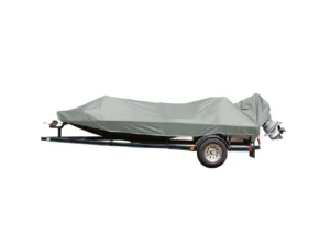 Carver Poly-Flex II Extra Wide Series Styled-to-Fit Boat Cover f/17.5' Jon Style Bass Boats - Grey
