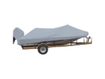 Carver Poly-Flex II Styled-to-Fit Boat Cover f/18.5' Angled Transom Bass Boats - Grey