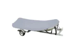 Carver Poly-Flex II Styled-to-Fit Boat Cover f/8.5' Blunt Nose Inflatable Boats - Grey