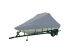 Carver Sun-DURA® Specialty Boat Cover f/20.5' Inboard Tournament Ski Boats w/Tower & Swim Platform - Grey