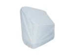 Carver Poly-Flex II Universal Reversible Seat Cover - 40"H x 35"W x 19"D - Grey