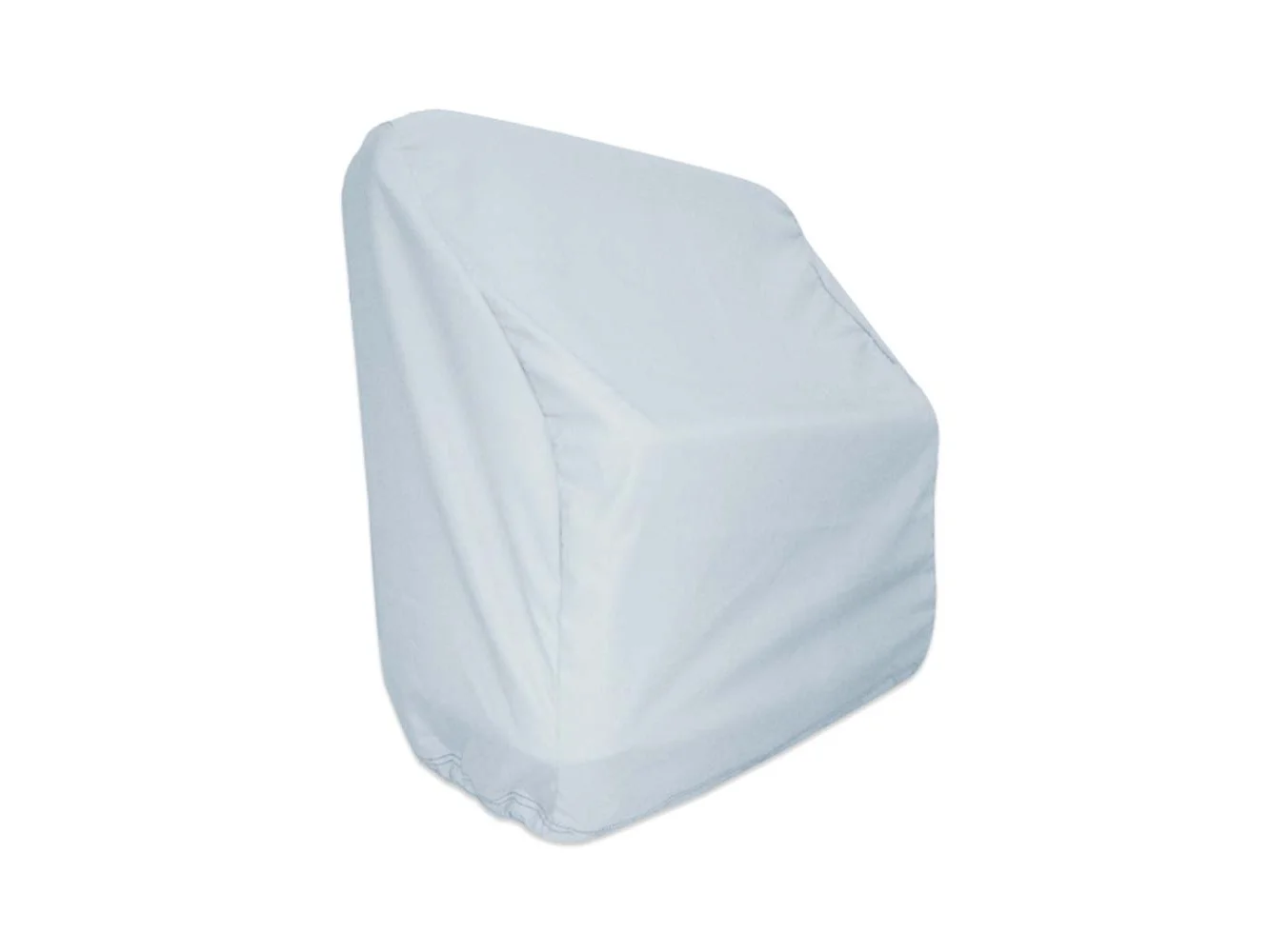 Carver Poly-Flex II Universal Reversible Seat Cover - 40"H x 35"W x 19"D - Grey
