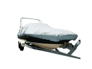 Carver Sun-DURA® Specialty Boat Cover f/22.5' Sterndrive Deck Boats w/Tower - Grey