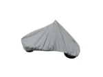 Carver Sun-DURA® Cover f/Full Dress Touring Motorcycle w/Up to 15" Windshield - Grey