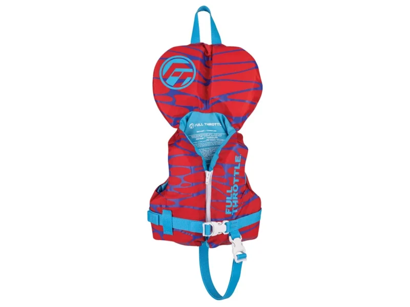 Full Throttle Infant Nylon Life Jacket - Red