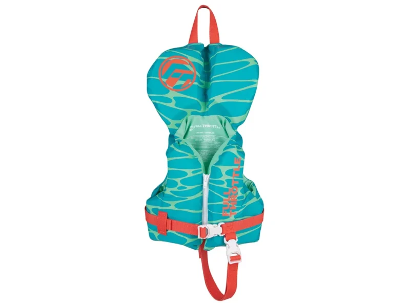 Full Throttle Infant Nylon Life Jacket - Aqua
