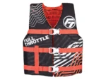 Full Throttle Youth Nylon Life Jacket - Pink/Black