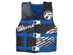 Full Throttle Youth Nylon Life Jacket - Blue/Black