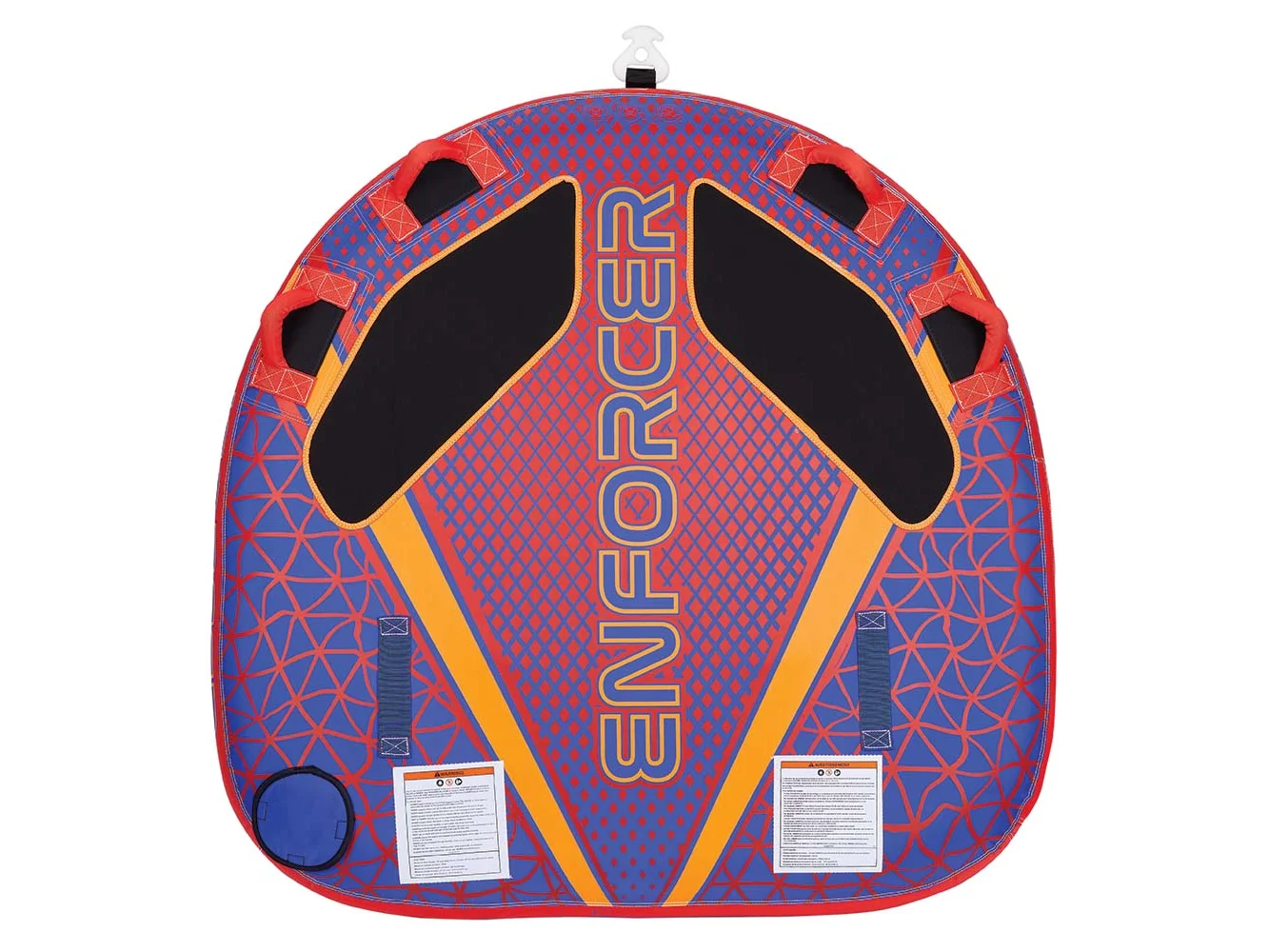 Full Throttle Enforcer Towable Tube - 2-Rider - Red