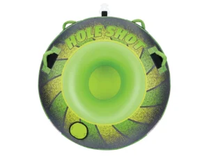 Full Throttle Hole Shot Towable Tube - 1 Rider - Green