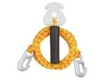 Full Throttle 8' Ski/Tube Tow Harness - Yellow/Orange