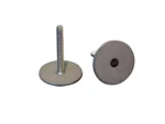 Weld Mount Stainless Steel Stud 1.25" Base 10 x 24 Threads 1.00" Tall - 15 Quantity