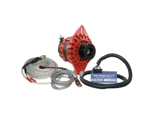 Balmar XT 250A Singleft Alternator, MC Regulator, T Sensors, Dualpul, Kit