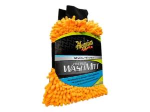 Meguiar's Hybrid Wash Mitt - Extremely Plush Microfiber Wash Mitt f/Gently Waxing While Washing