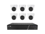 Speco 8 Channel NVR Kit w/6 Outdoor IR 5MP IP Cameras 2.8mm Fixed Lens - 2TB