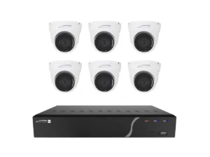 Speco 8 Channel NVR Kit w/6 Outdoor IR 5MP IP Cameras 2.8mm Fixed Lens - 2TB