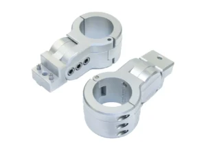 PTM Watersports Board Rack Mounts - 2.38" Pipe Clamp - Silver
