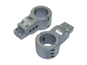 PTM Watersports Board Rack Mounts - 2.38" Pipe Clamp - Titanium Grey