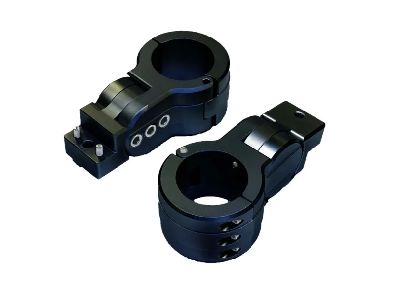 PTM Watersports Board Rack Mounts - 2.5" Pipe Clamp - Black