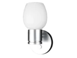 Lunasea LED Wall Light - Brushed Nickel - Tulip Glass