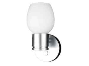 Lunasea LED Wall Light - Brushed Nickel - Tulip Glass