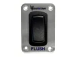 Raritan Momentary Flush Switch w/Stainless Steel Faceplate