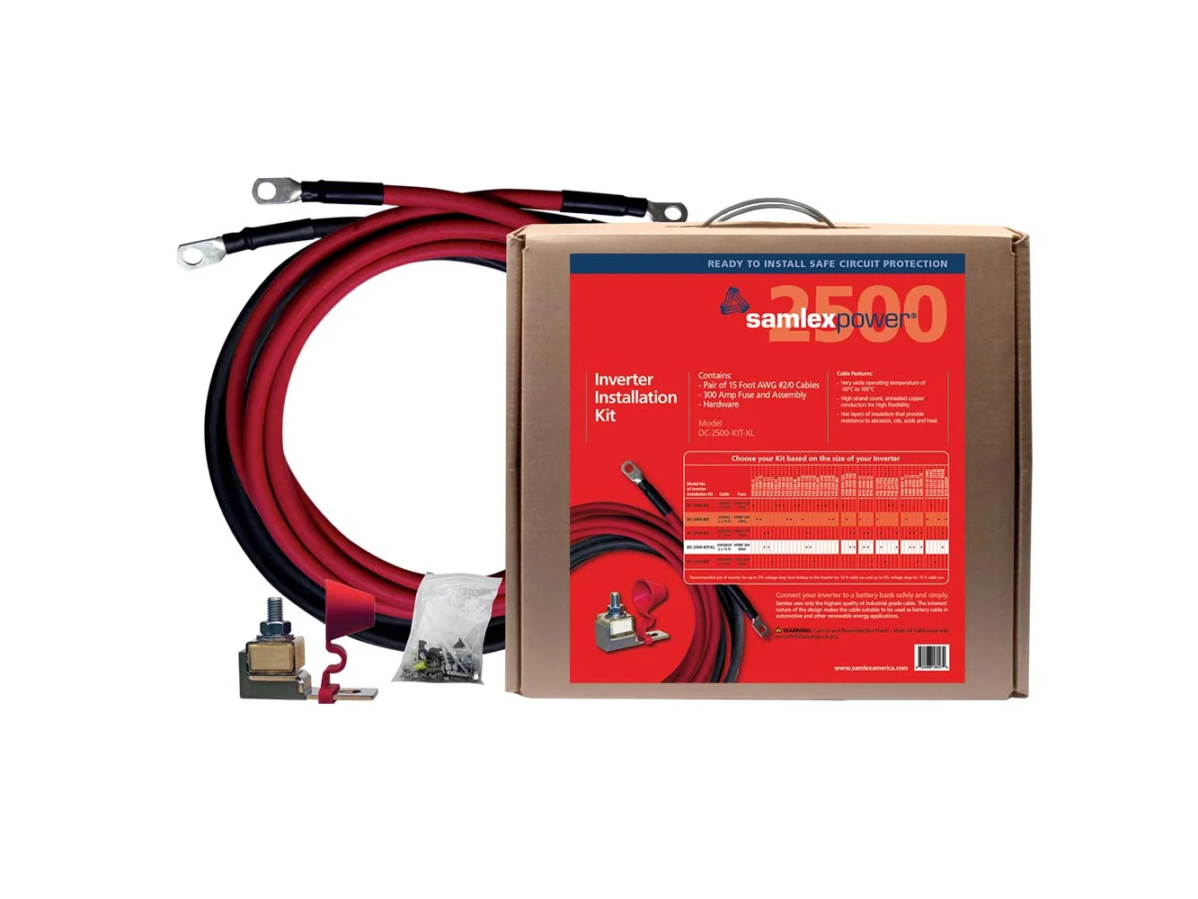 Samlex 2500W Inverter Install Kit