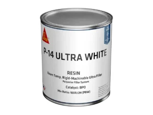 Sika SikaBiresin® AP014 Polyester Fairing Compound White Base Quart Can BPO Hardener Required