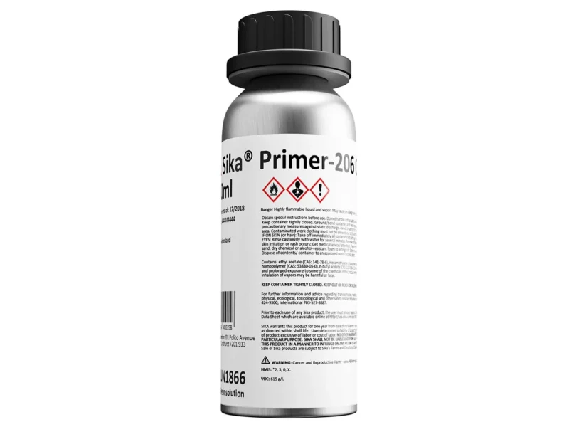 Sika Primer-206 G+P Black 250ml Bottle