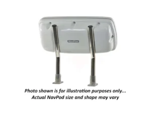 NavPod SystemPod Pre-Cut f/Garmin GPSMAP® 8412xsv & 8612xsv on Right & 2 Additional Instruments (3.6″ holes) on Left f/9.5″ Wide Guard