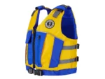 Mustang Youth Reflex Foam Vest - Yellow/Royal Blue